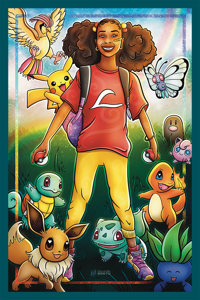 Pokémon Girl Print - Main Image