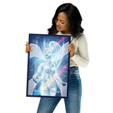 Fan art poster of Shiva from Final Fantasy 15 by Oñay Sheard/Celestial Boots