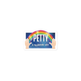 Celestial Boots Petty Is My Favorite Color Sticker