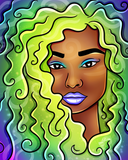 Sincerity Reflected In Her Eyes - Print