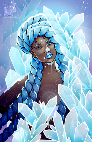 Winter Goddess - Print