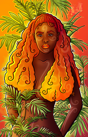 Summer Goddess - Print