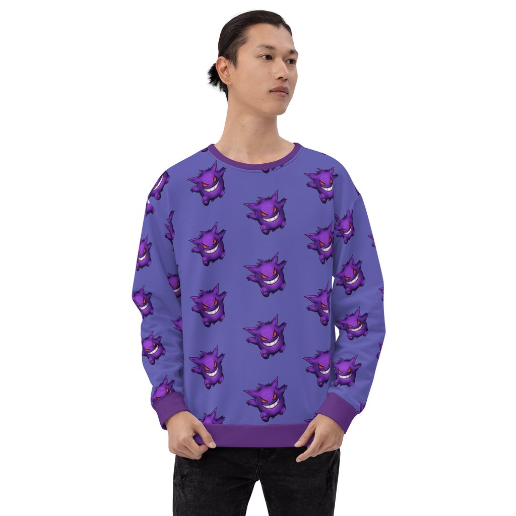 Gengar Pok mon Sweatshirt Celestial Boots