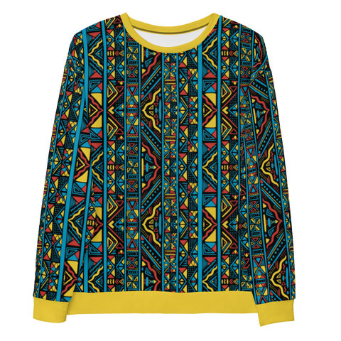 Hand-drawn Pattern Unisex Sweatshirt