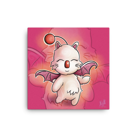 FFIX Moogle Canvas Print