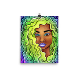 Sincerity Reflected In Her Eyes - Print